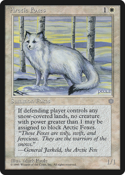 Arctic Foxes