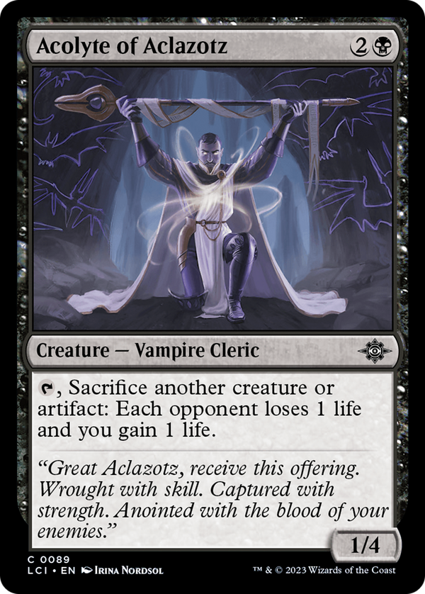 Acolyte of Aclazotz (lci)