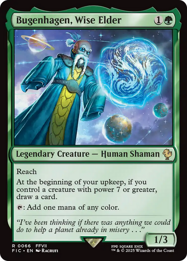 Bugenhagen, Wise Elder (fic)