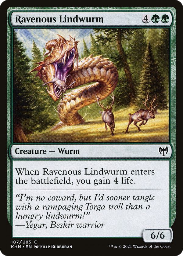 Ravenous Lindwurm (khm)