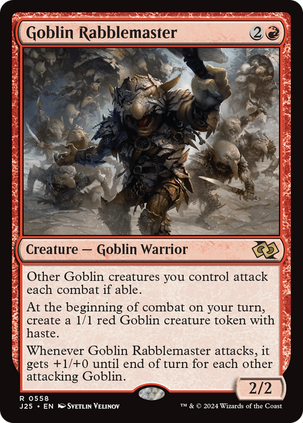 Goblin Rabblemaster (j25)