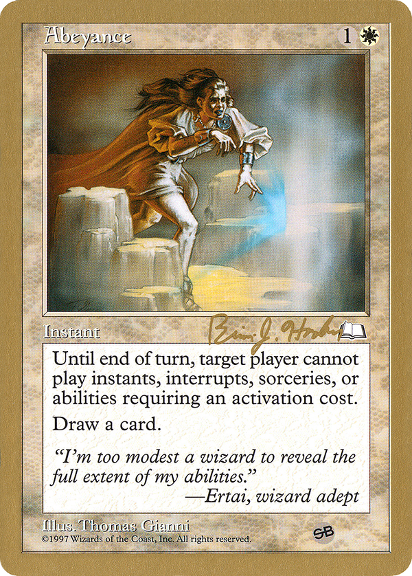 Abeyance (wc98)