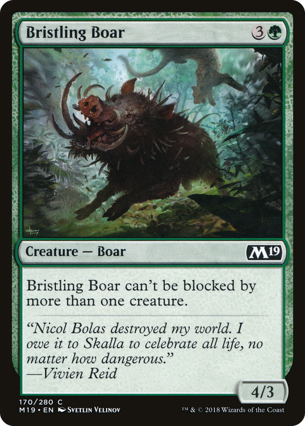 Bristling Boar (m19)