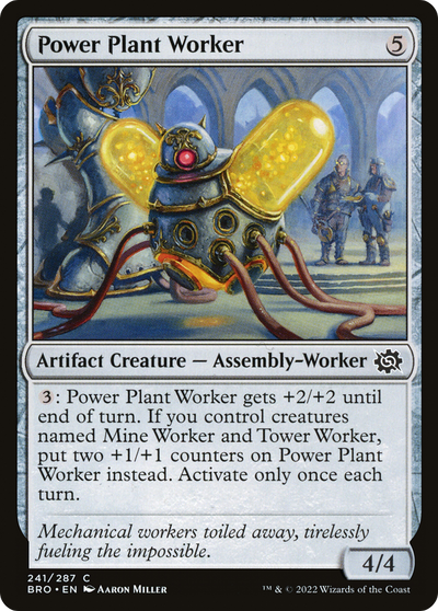 Power Plant Worker