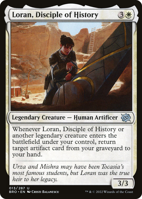 Loran, Disciple of History (bro)