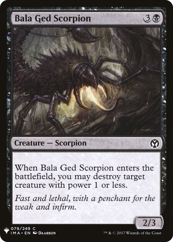 Bala Ged Scorpion (plst)