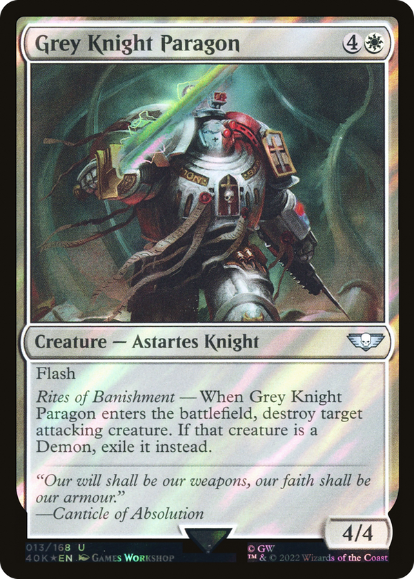Grey Knight Paragon (40k)