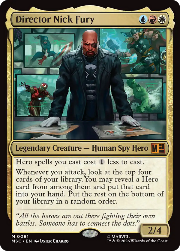 Director Nick Fury (msc)