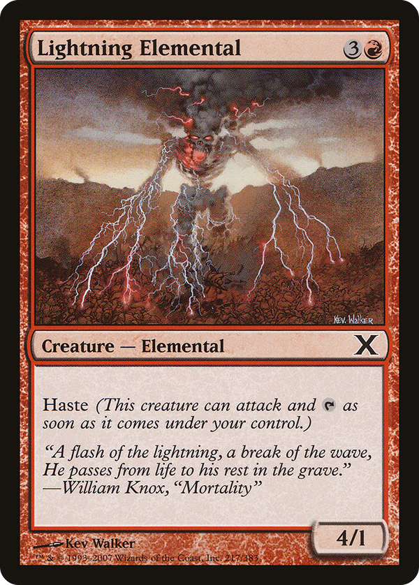 Lightning Elemental (10e)