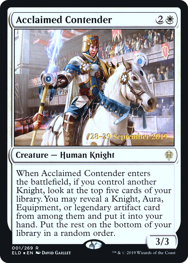 Acclaimed Contender (peld)