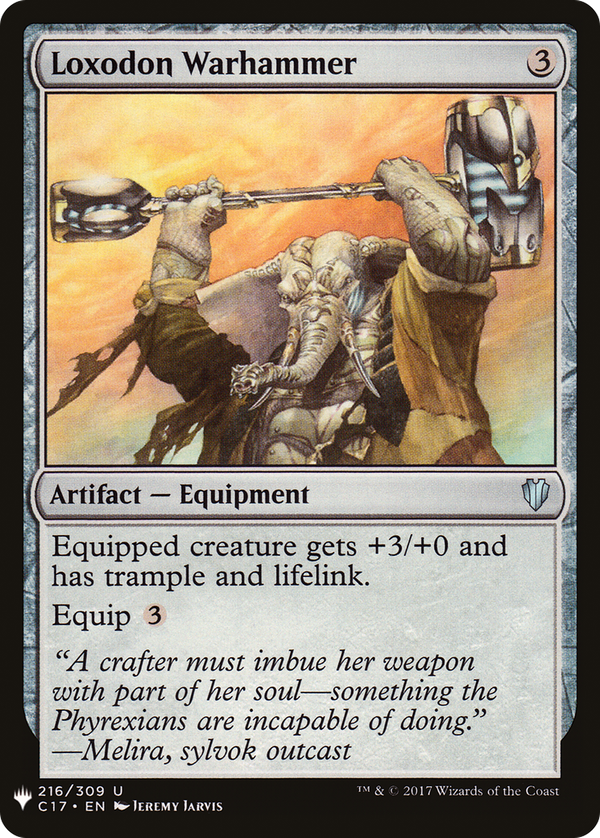 Loxodon Warhammer (plst)