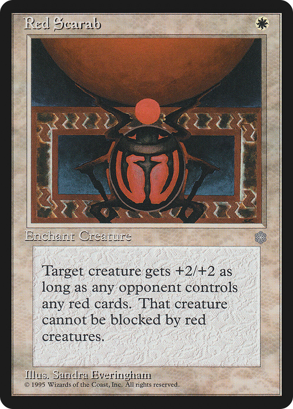 Red Scarab (ice)