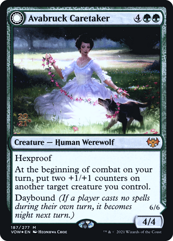 Avabruck Caretaker // Hollowhenge Huntmaster (pvow)