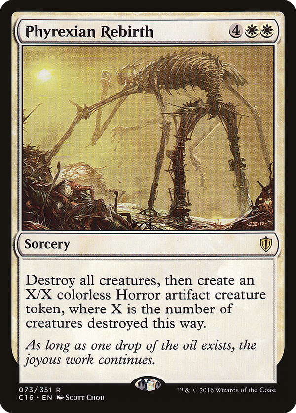 Phyrexian Rebirth (c16)