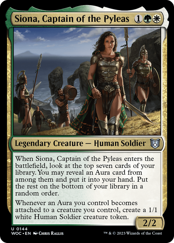 Siona, Captain of the Pyleas (woc)