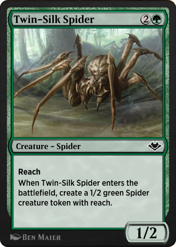 Twin-Silk Spider (j21)