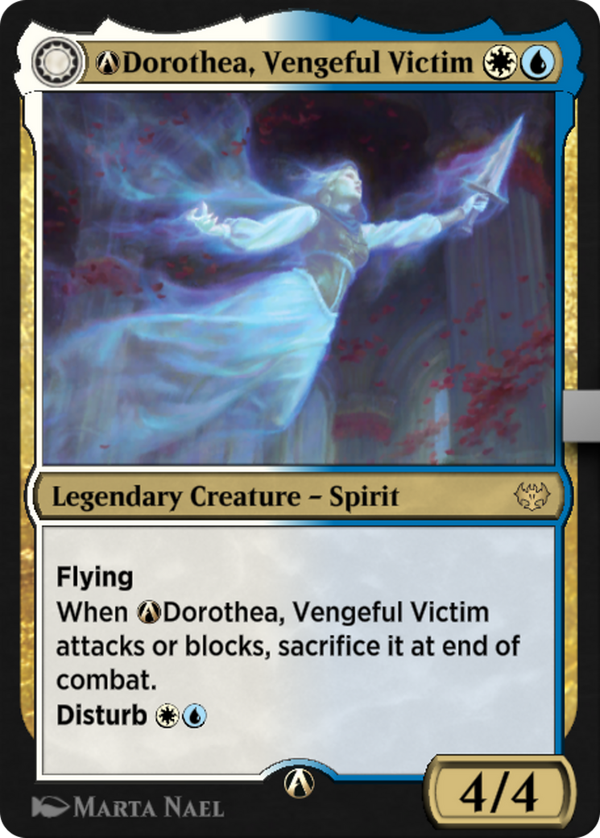 A-Dorothea, Vengeful Victim // A-Dorothea's Retribution (vow)