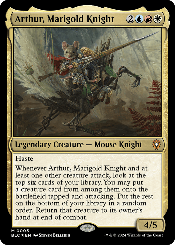 Arthur, Marigold Knight (blc)