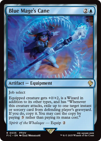 Blue Mage's Cane