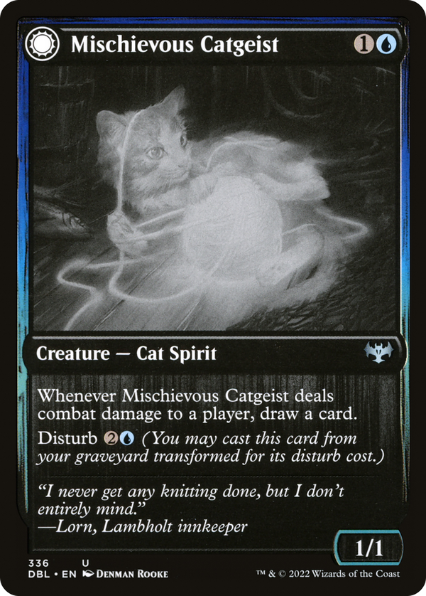 Mischievous Catgeist // Catlike Curiosity (dbl)