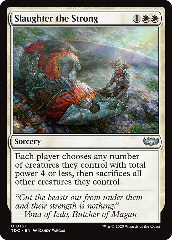 Slaughter the Strong (tdc)