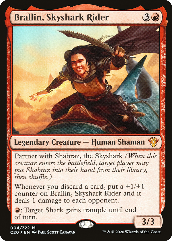 Brallin, Skyshark Rider (c20)