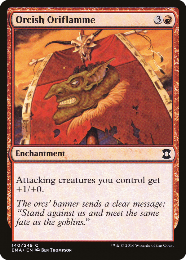 Orcish Oriflamme (ema)