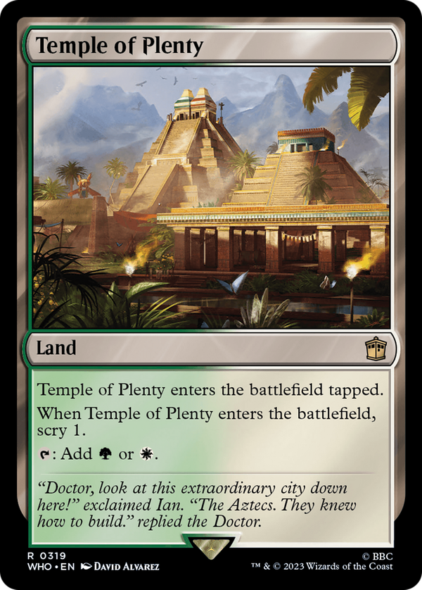 Temple of Plenty (who)