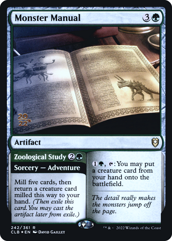 Monster Manual // Zoological Study (pclb)
