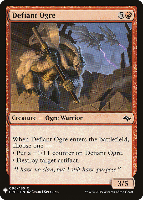 Defiant Ogre (plst)