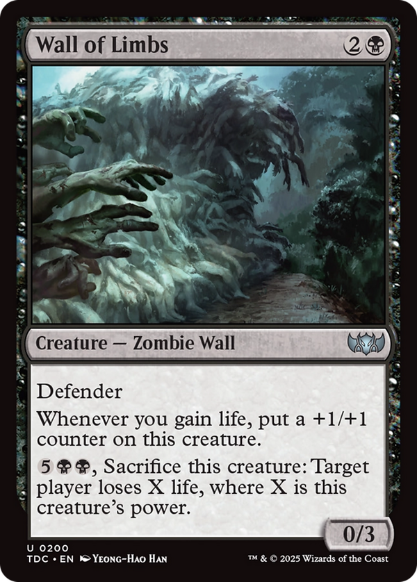 Wall of Limbs (tdc)
