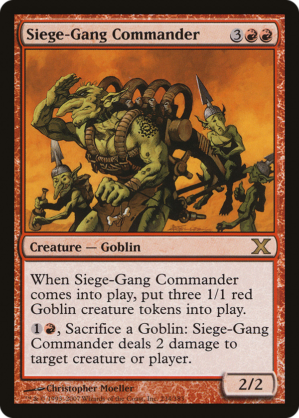 Siege-Gang Commander (10e)