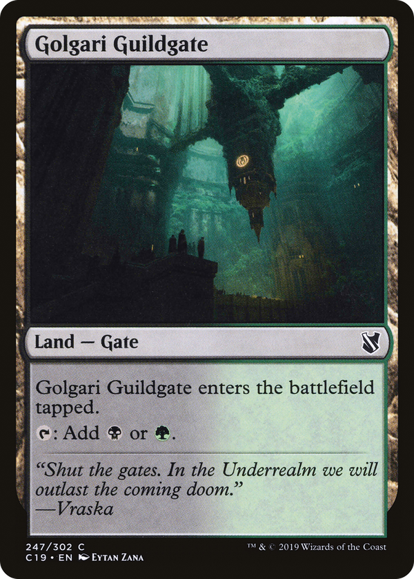Golgari Guildgate (c19)