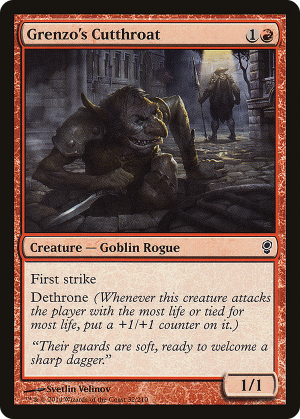 Grenzo's Cutthroat (cns)
