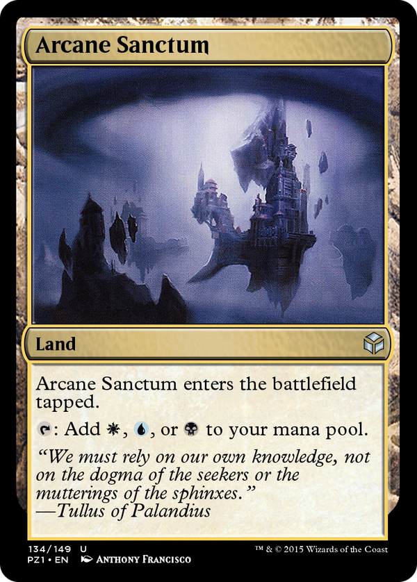 Arcane Sanctum (pz1)