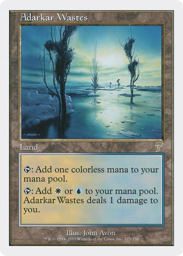 Adarkar Wastes (7ed)