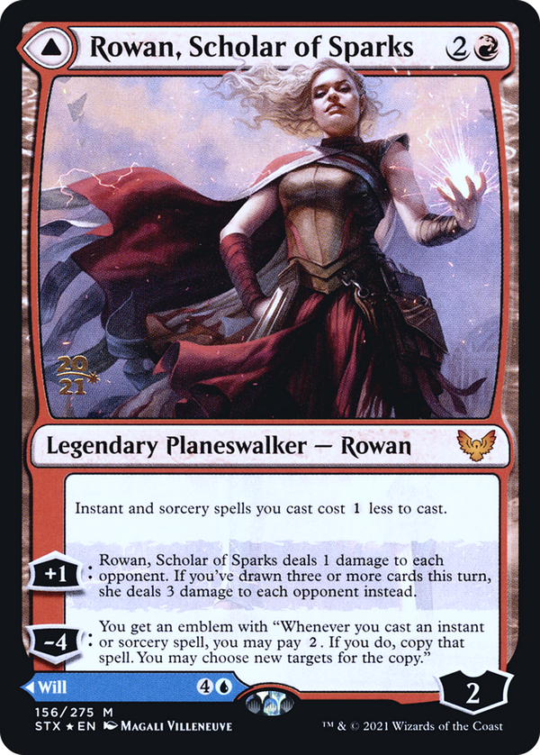 Rowan, Scholar of Sparks // Will, Scholar of Frost (pstx)