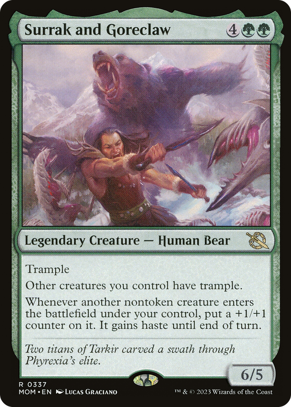Surrak and Goreclaw (mom)