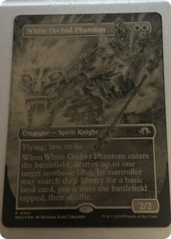 White Orchid Phantom (purl)