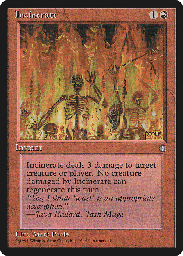 Incinerate (ice)