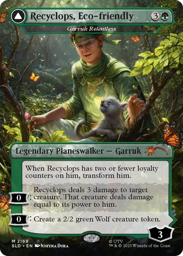 Garruk Relentless // Garruk, the Veil-Cursed (sld)