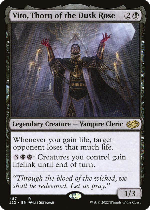 Vito, Thorn of the Dusk Rose (j22)