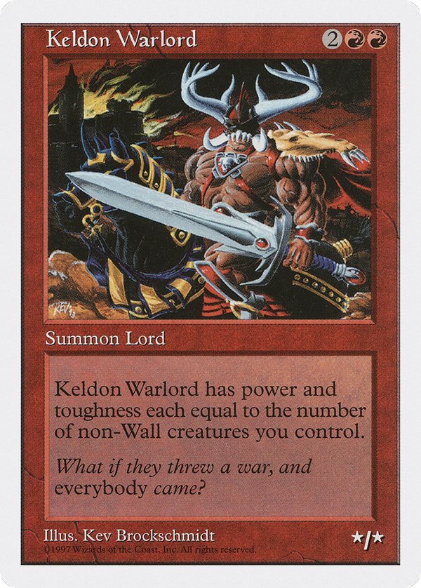 Keldon Warlord (5ed)