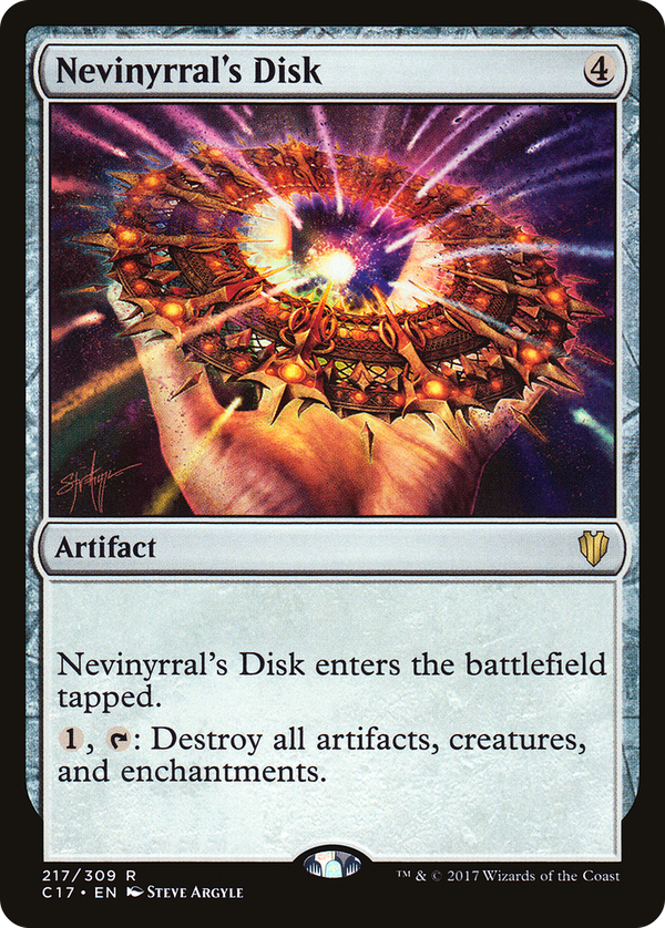 Nevinyrral's Disk (c17)