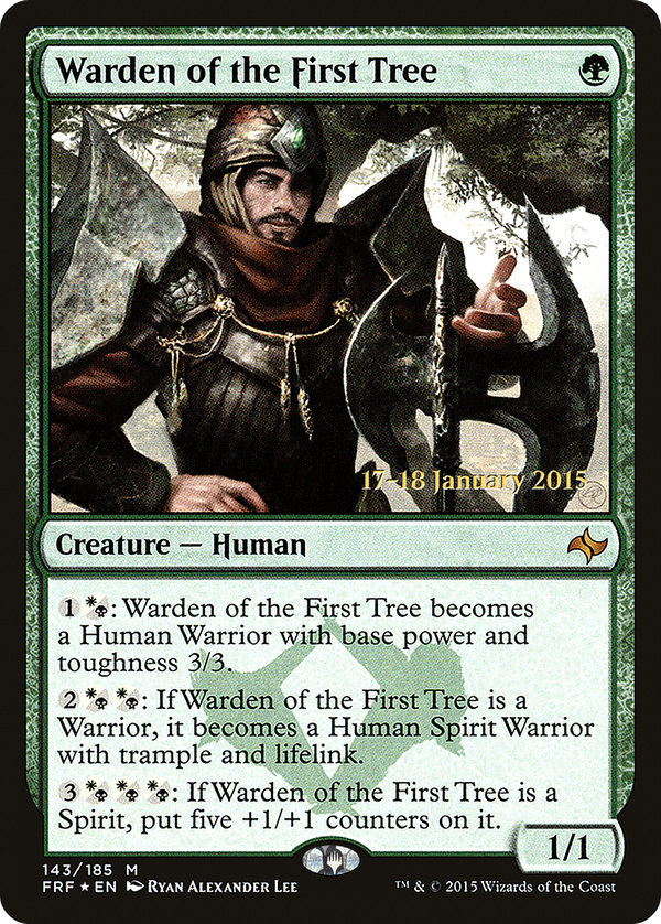 Warden of the First Tree (pfrf)