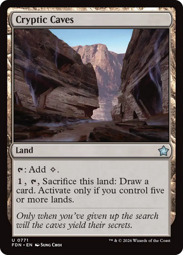Cryptic Caves (fdn)