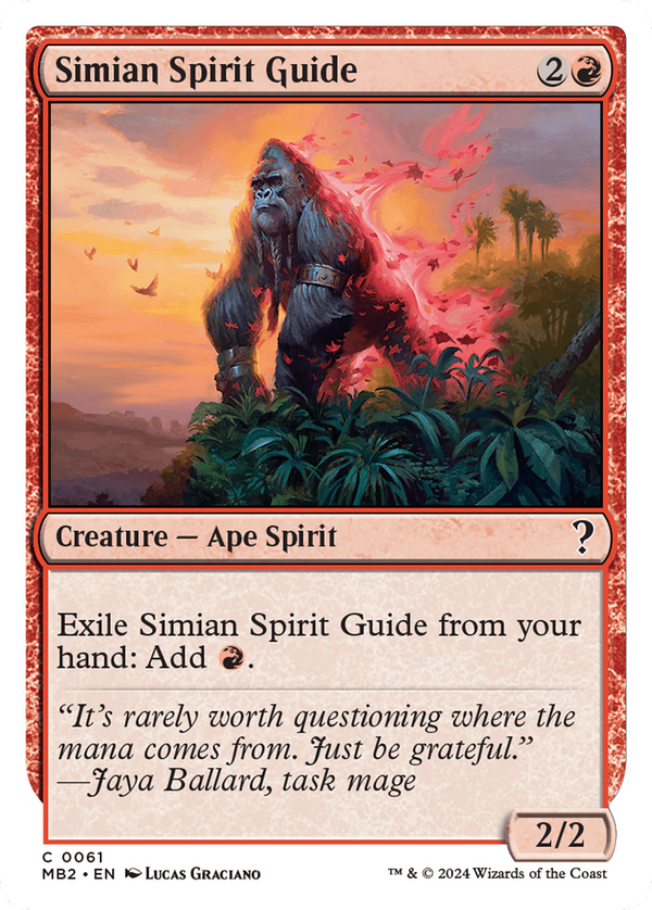 Simian Spirit Guide (mb2)