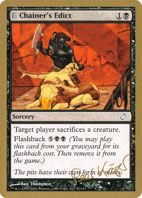 Chainer's Edict (wc03)