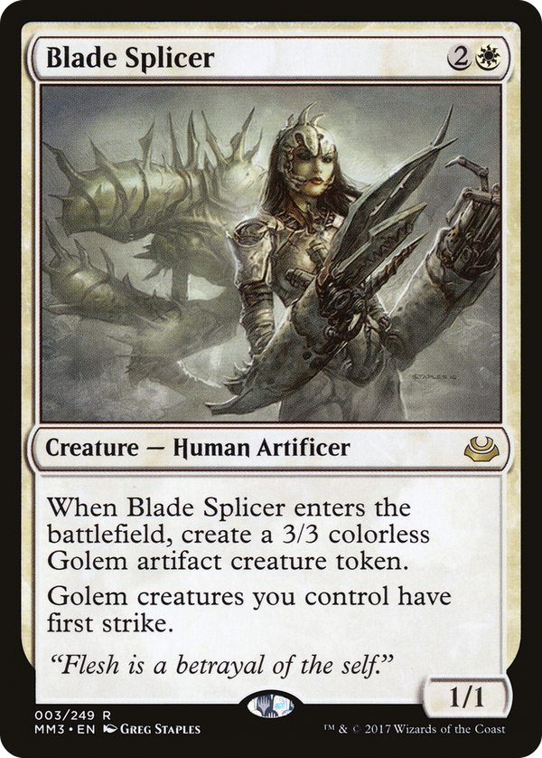 Blade Splicer (mm3)