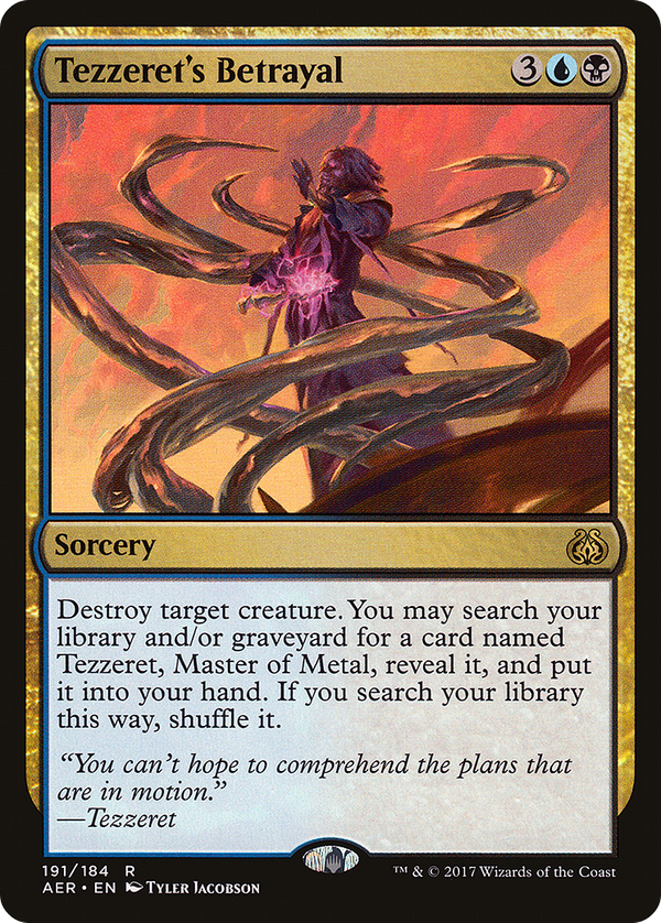 Tezzeret's Betrayal (aer)